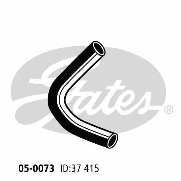 05-0073 Gates Radiator Hose For Chrysler Valiant VC VG 3.5L 3.7L 4.0L 1966-1971