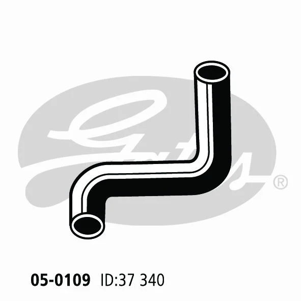 05-0109 Gates Radiator Hose For Chrysler Valiant, Valiant Charger VJ VH VK CL