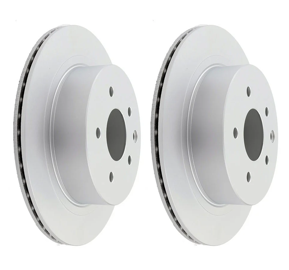 2 x Rear Disc Brake Rotor For Nissan Skyline V35, Stagea M35, Nissan Leaf ZE