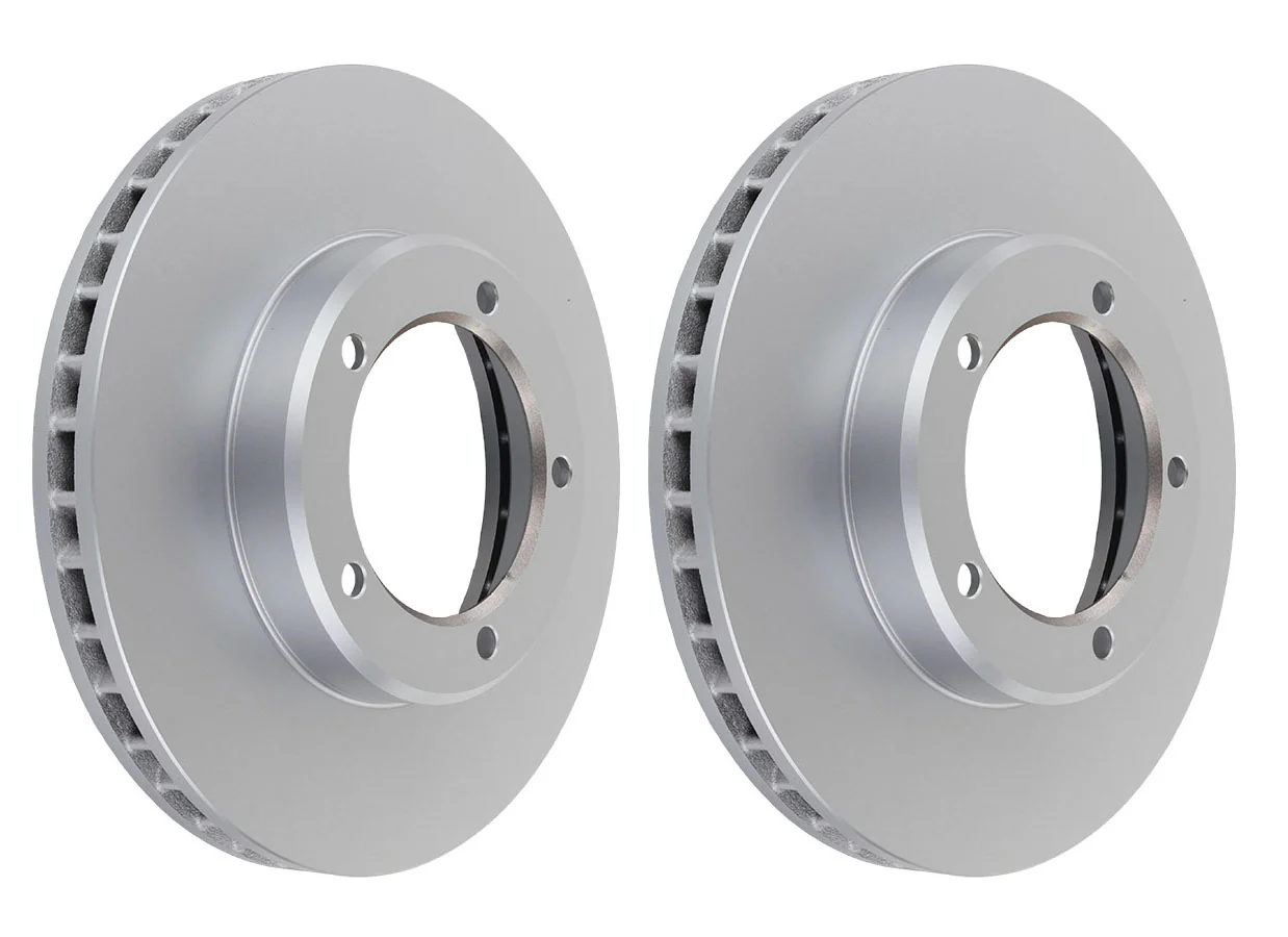 2x Front Disc Brake Rotors For Toyota Landcruiser FZJ HDJ HZJ VDJ Prado KZJ