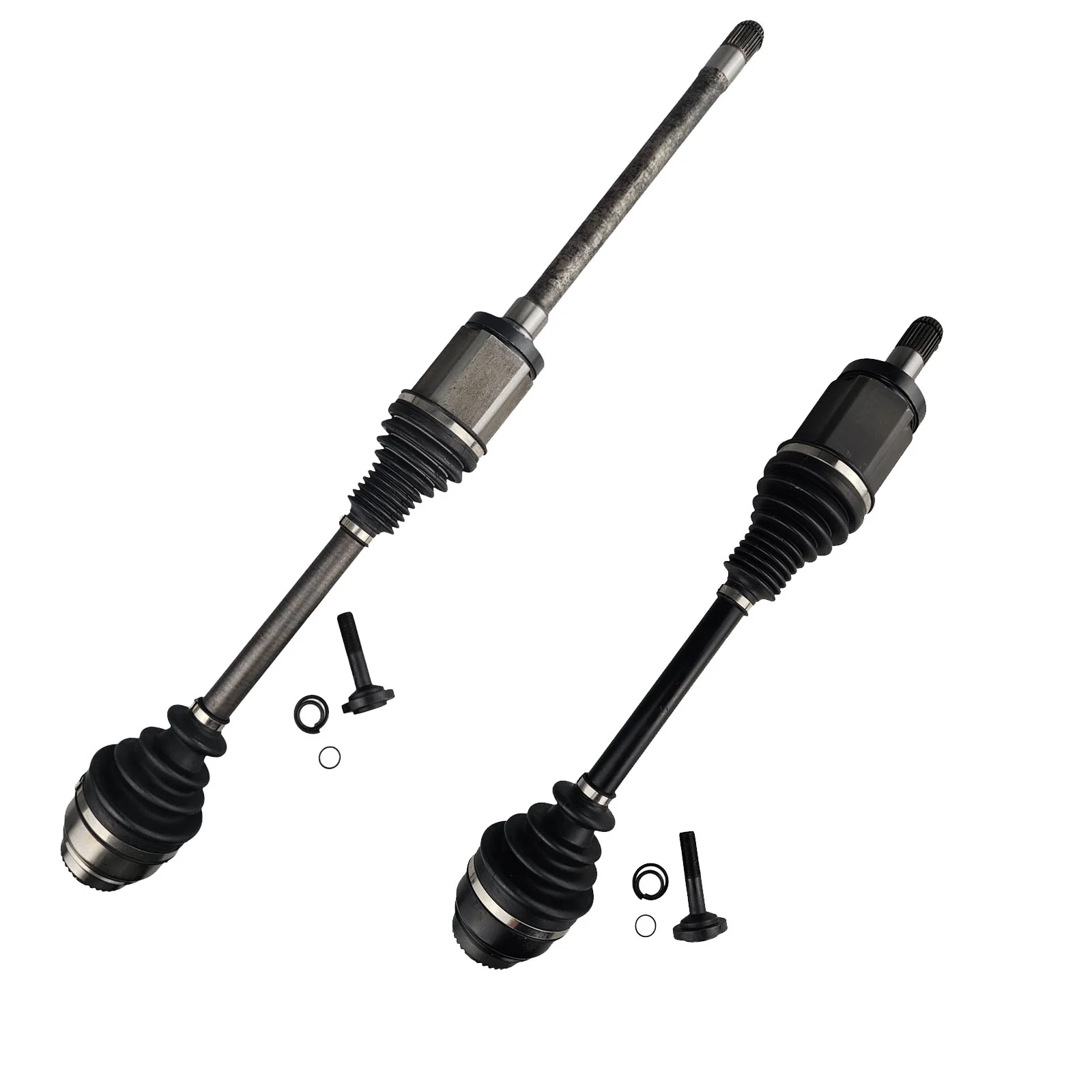 2X Front Drive Shaft for BMW X3 F25, X4 F26 2.0L 3.0L 2011-2018 AWD Automatic
