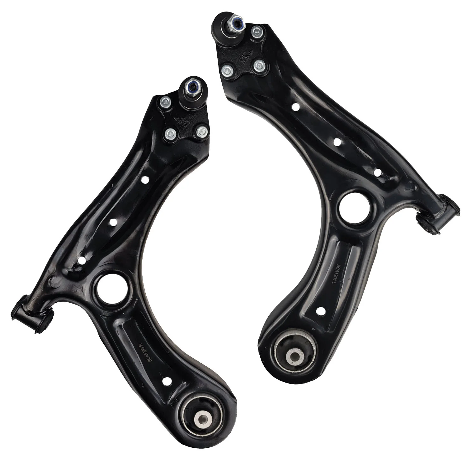 2X Front Lower Control Arm for Audi A1 Skoda Fabia Rapid Spaceback VW Polo 6R 6C