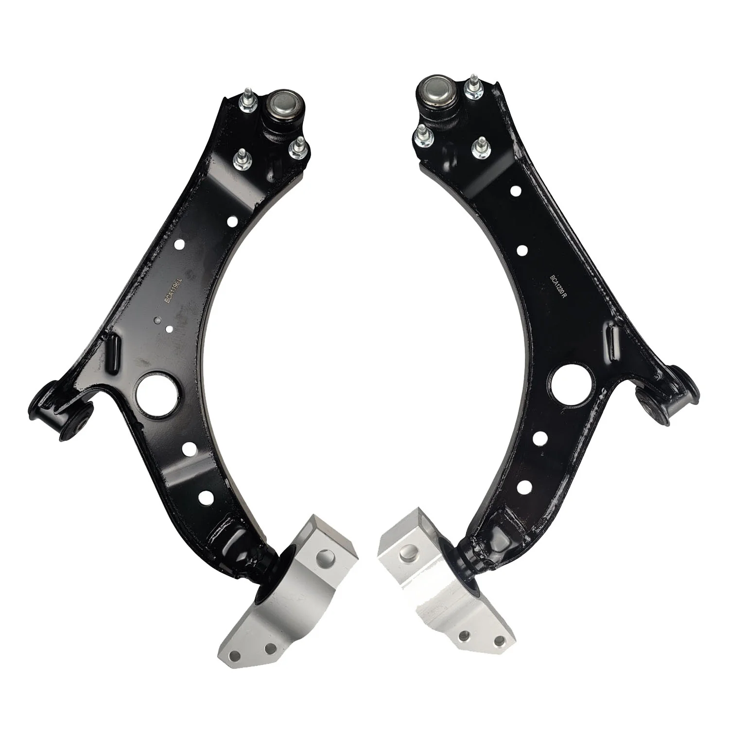 2X Front Lower Control Arm for Audi A3 8P, S3 8P / Skoda Octavia 1Z, Superb 3T, Yeti 5L / Volkswagen Eos 1F, Golf 1K MK5 MK6, Jetta 1K - 2004-2017 - Image 2