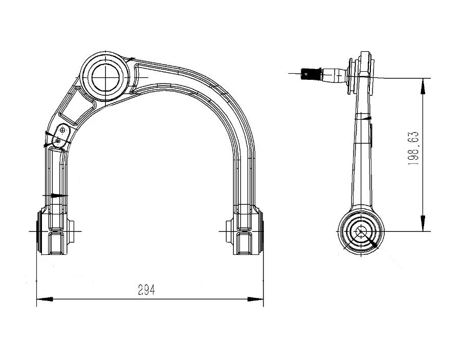 Upper Left Control Arm For Great Wall GWM Tank UTE Cannon 2.0L 2020-On - Image 3
