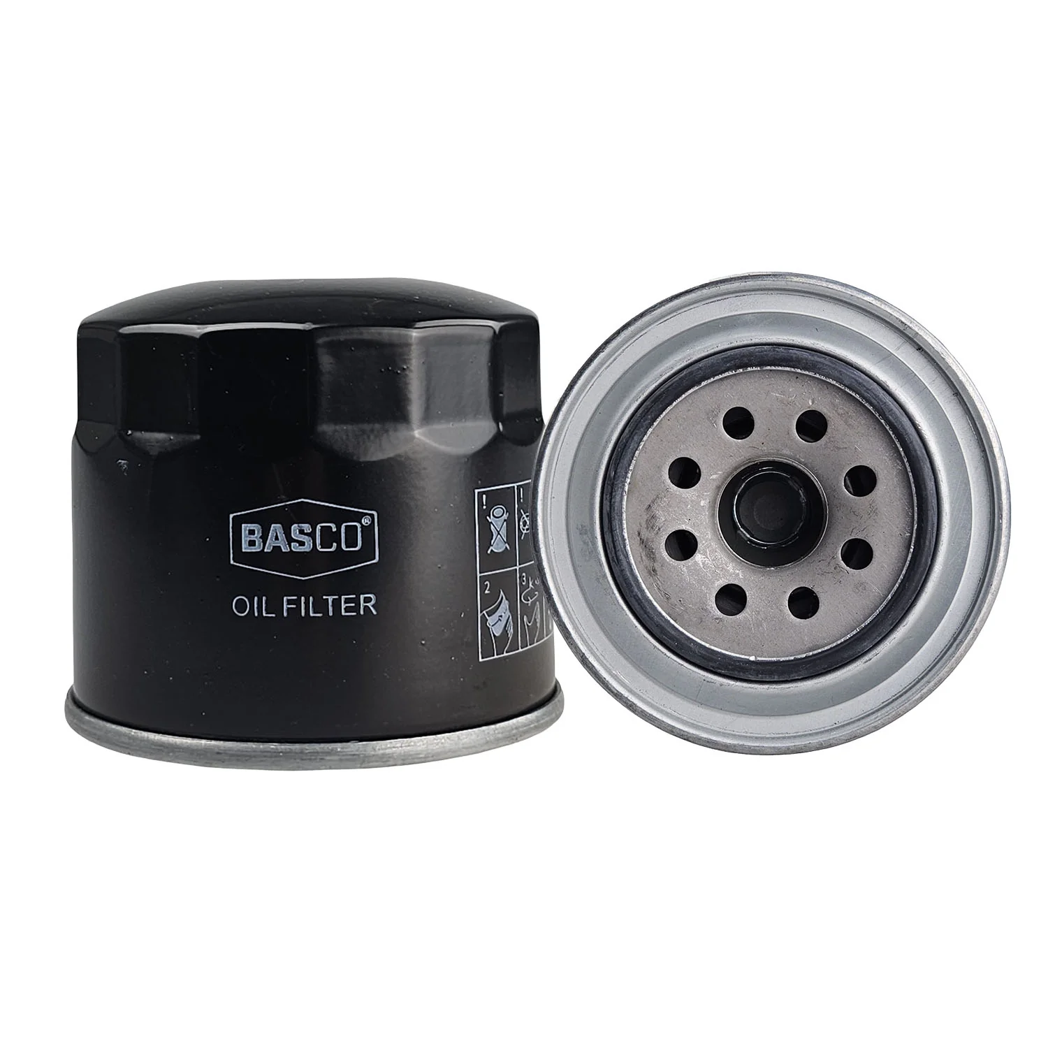 Basco BFO-7971 Oil Filter Interchangeable with C-7971, Z663 & WCO68