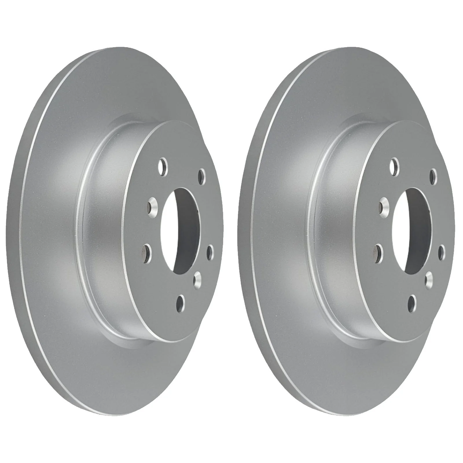 Pair Rear Brake Rotors for Nissan Qashqai J11 FWD