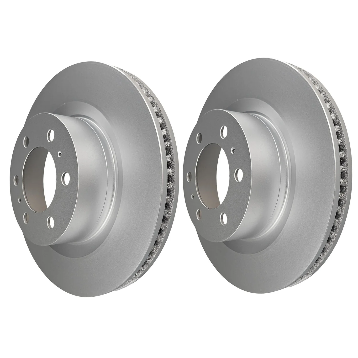 Pair Basco Front Brake Rotors for Toyota LandCruiser LC300 FJA300 Prado GDJ251