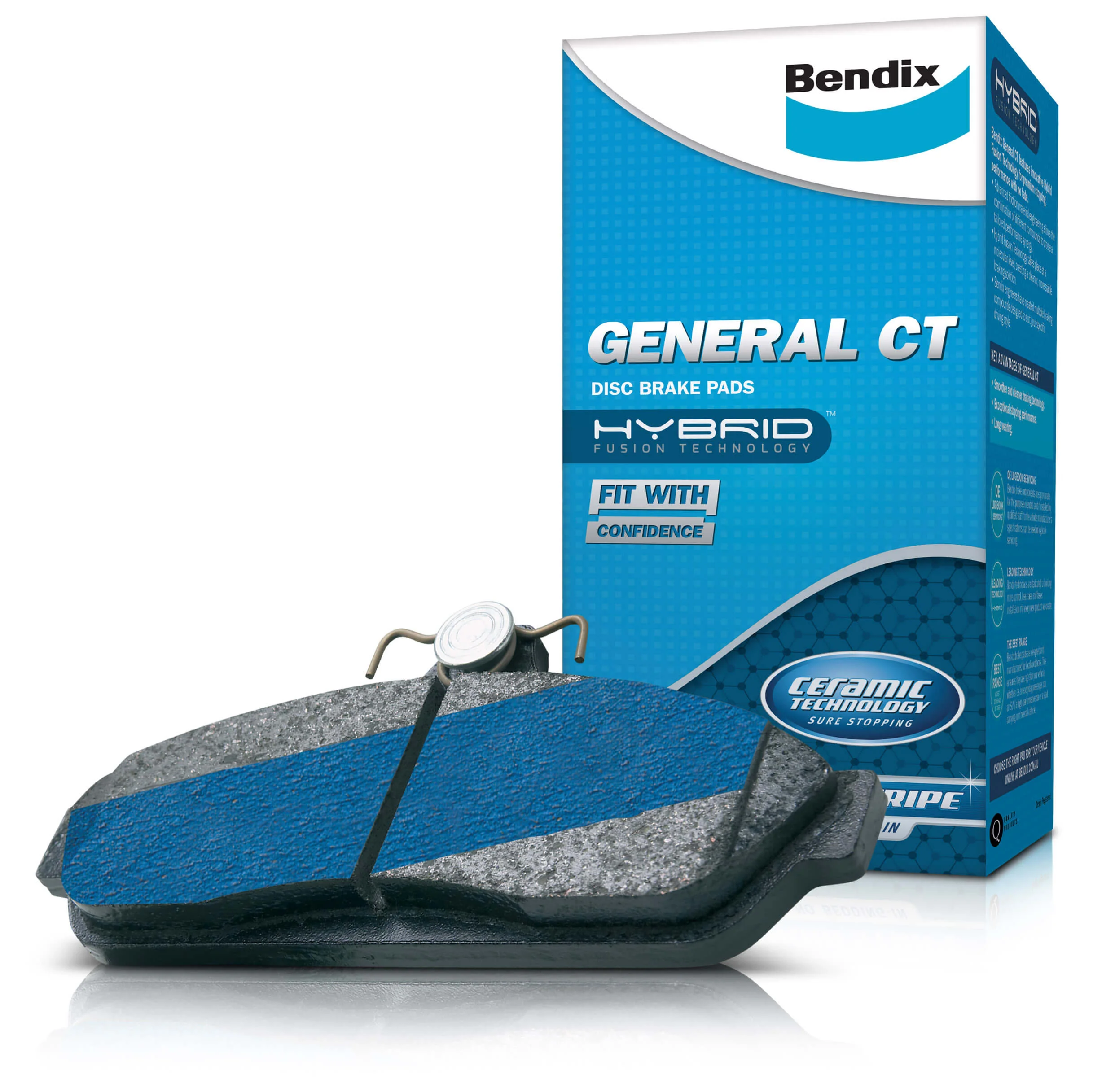 Bendix Front Brake Pad for Holden Drover Suzuki Jimny Sierra 1.0L 1.3L DB403-GCT