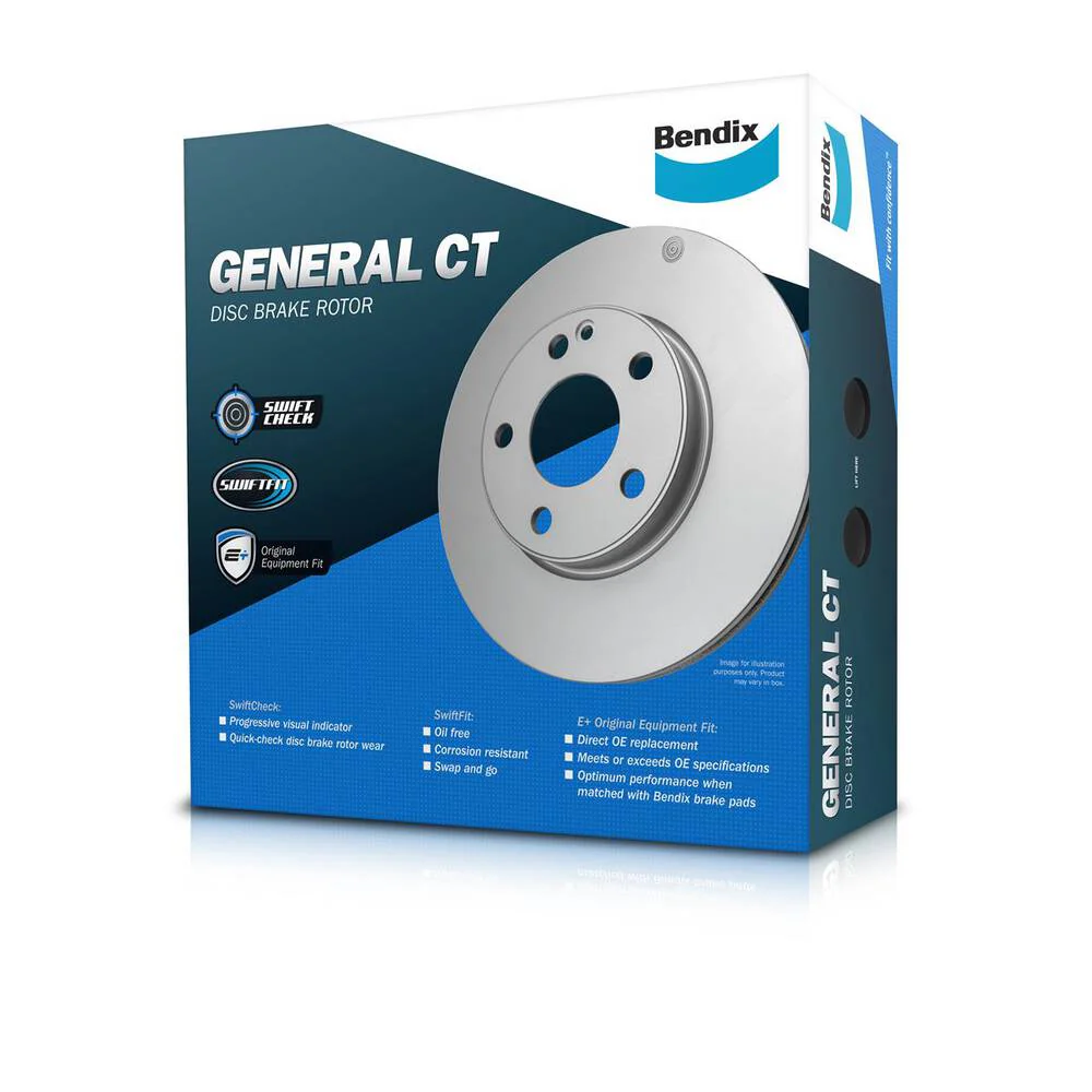 Bendix Rear Brake Rotor for Dodge Avenger JS 07~09, Caliber PM  06~13