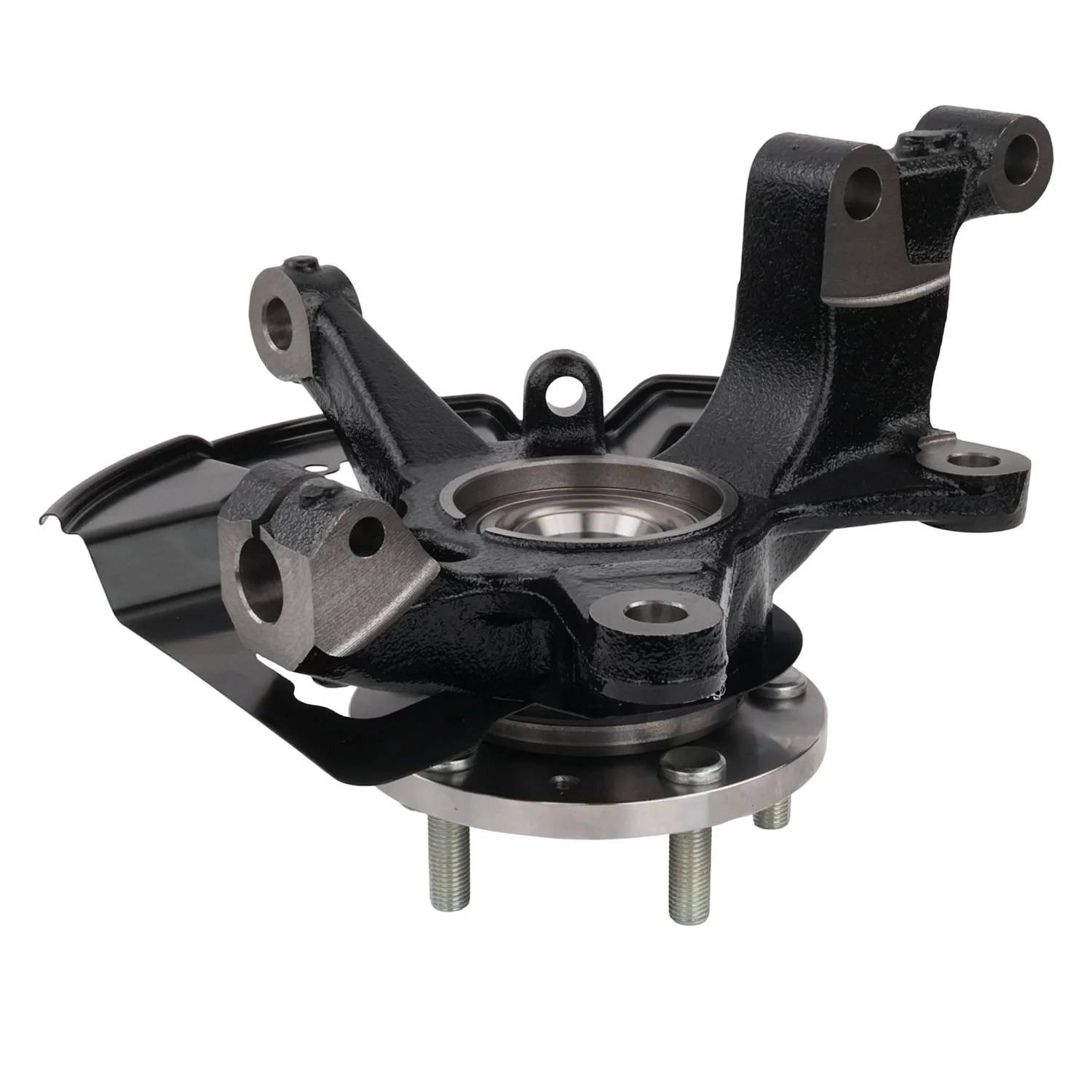 Two Front Wheel Bearings, Hubs + Knuckles for Mazda CX-7 ER, Mazda CX-9 TB - Image 4