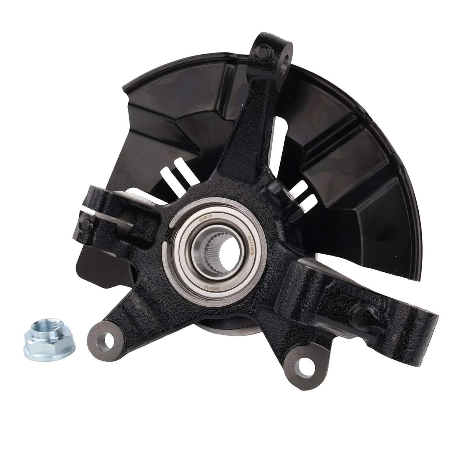 Left Front Wheel Bearing, Hub + Knuckle for  Mazda CX-7 ER, Mazda CX-9 TB - Image 3