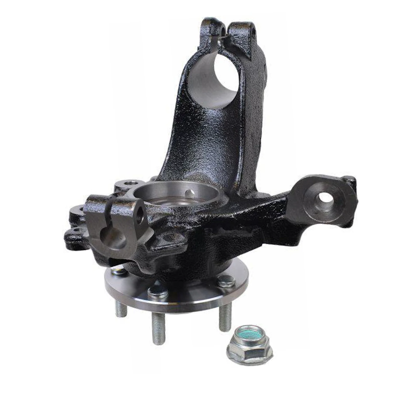 Two Front Wheel Bearing, Hub + Knuckle for Ford Focus LW LZ 2012~2018 - Image 4