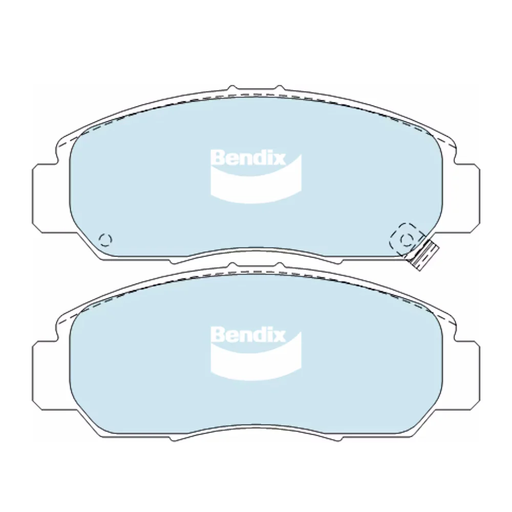 Bendix Front Brake Pads + Rotors for Honda Accord Euro CL9, Accord V6 CP CP3, Accord VTi CP CP2 - Image 2