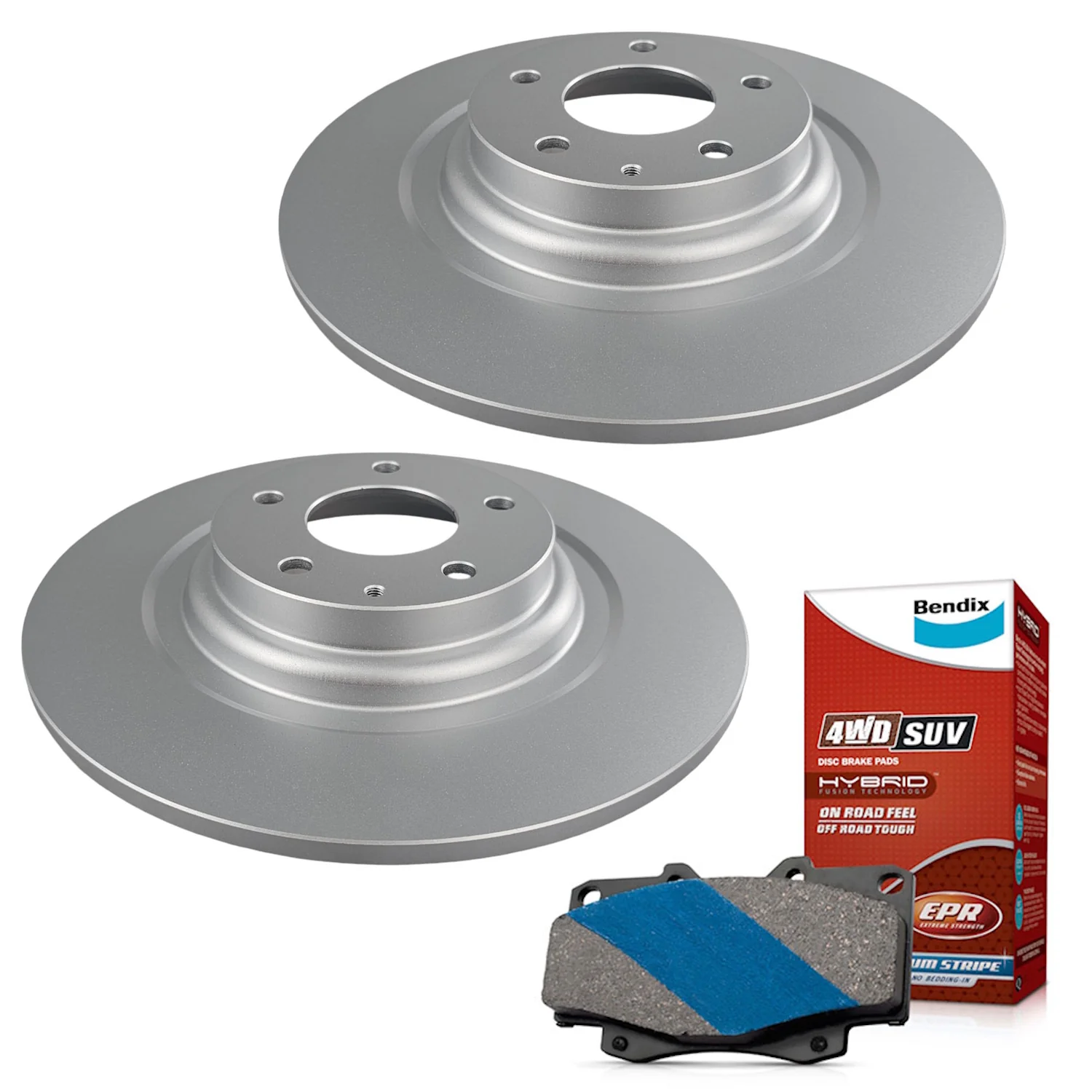 Bendix Rear Brake Pads + Rotors for Mazda CX-8 , Mazda CX-9 TC
