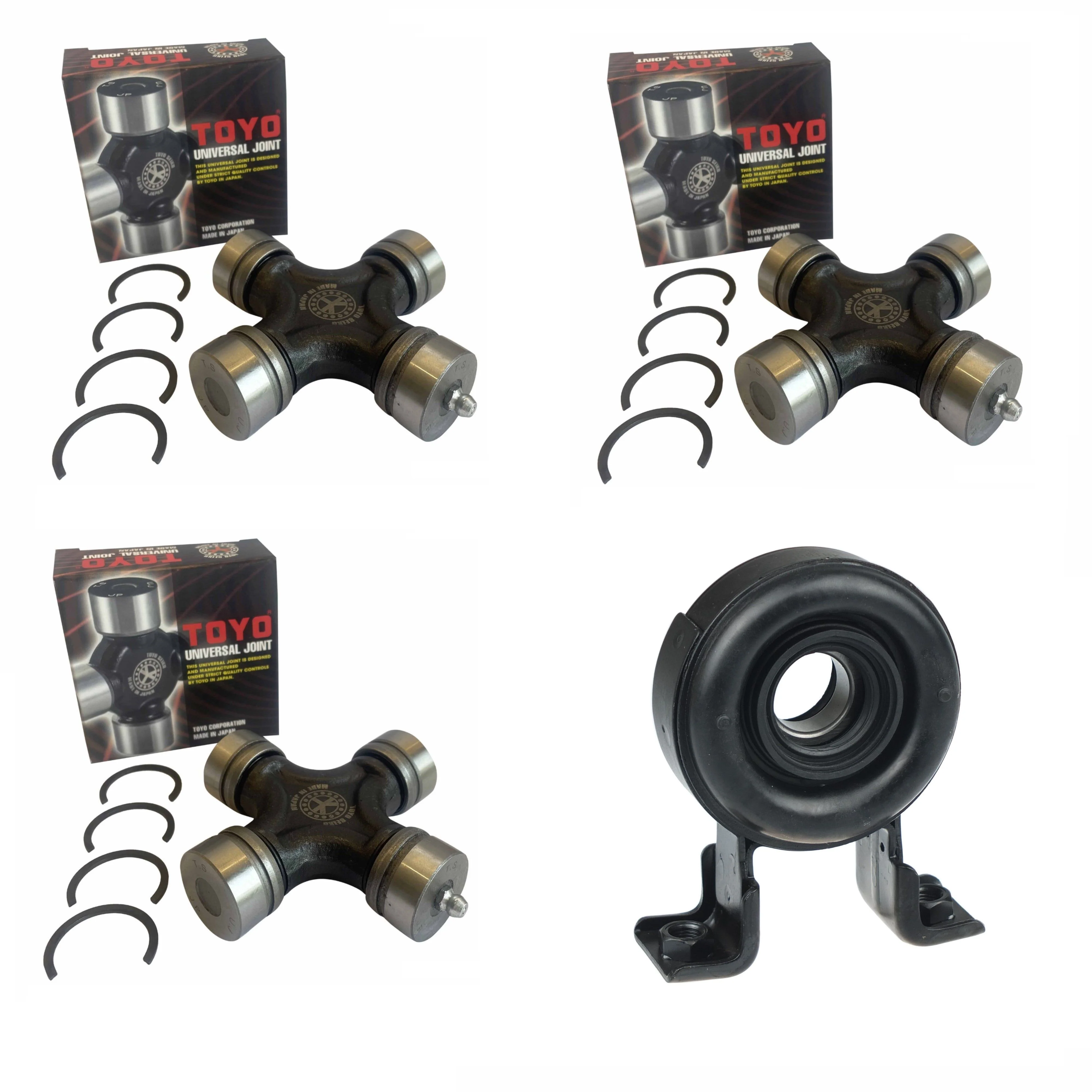 Centre Bearing + 3 Universal Joints for Holden Rodeo RA TFR77 TFR85 RWD