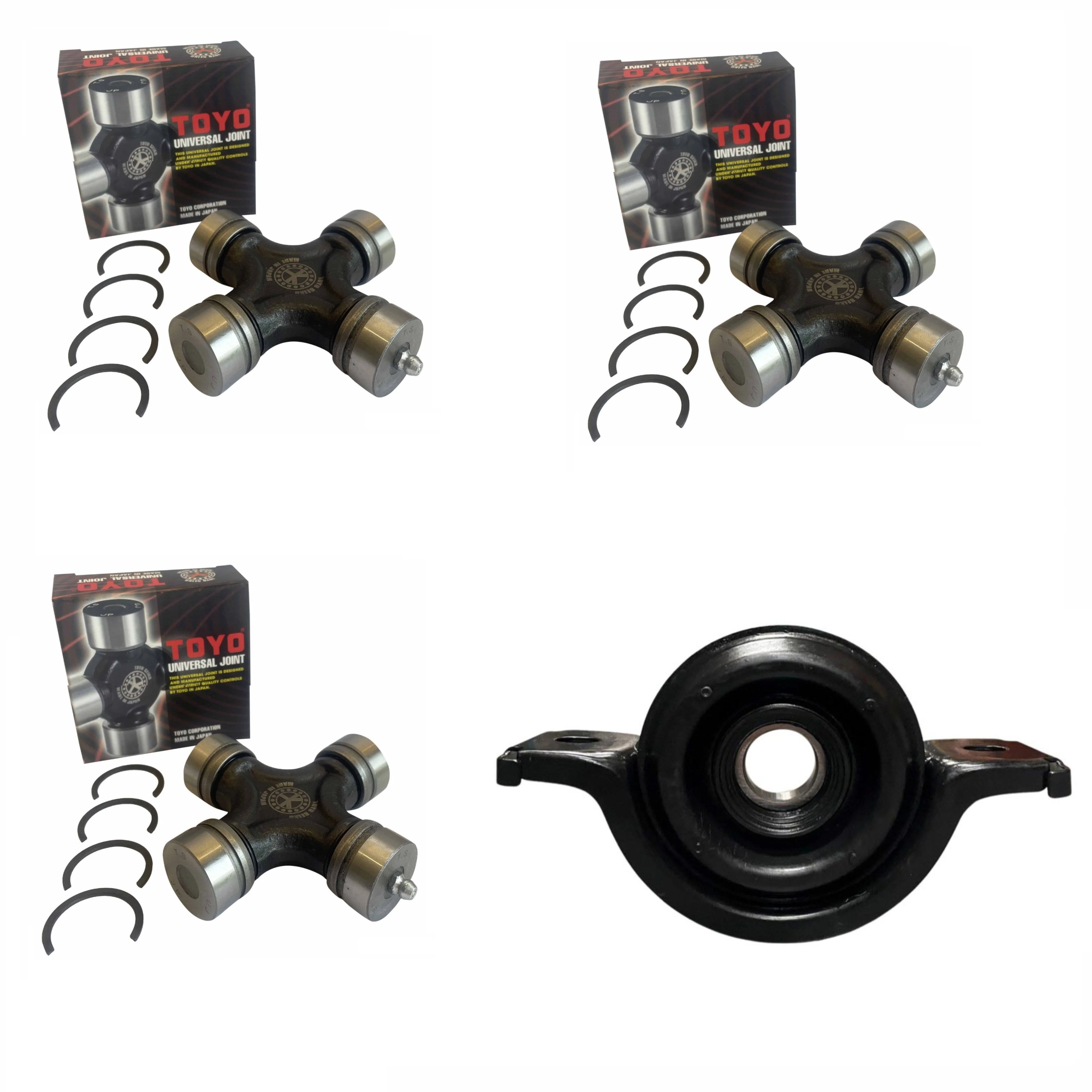 Centre Bearing + 3 Universal Joints for Isuzu D-Max TFS 4WD 2012-2020