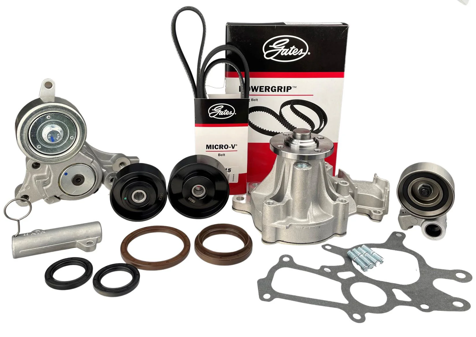 Complete Timing Belt Kit W/ Water Pump, Pulleys & Belts for Toyota Hilux KUN 3.0