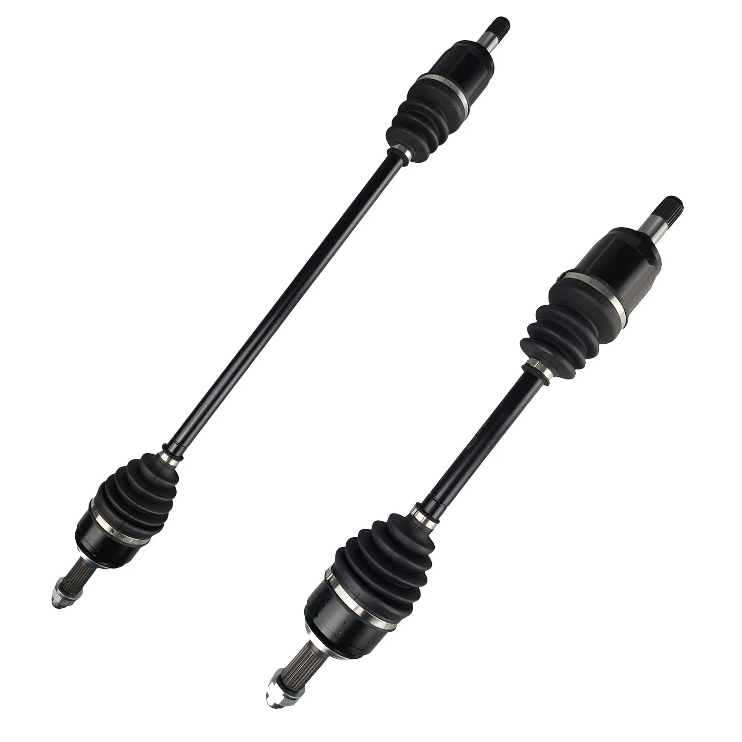 Pair Front CV Joint Drive Shafts for Honda Civic FD FD1 Auto