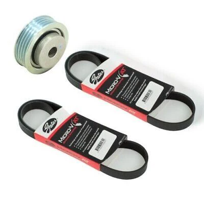 Fan Drive Belt Set with Engine Pulley for Suzuki Jimny SN413 1998~2018