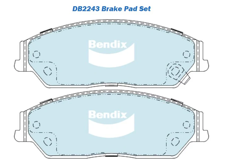 Front Bendix Brake Pads + Disc Rotors for Toyota Aurion GSV40 GSV50, Toyota Camry ACV40 ASV50 - Image 2