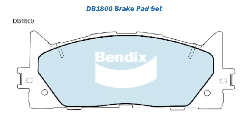 Front Bendix Brake Pads + Disc Rotors for Toyota Aurion GSV50, Toyota Camry AHV40 AVV50 - Image 2