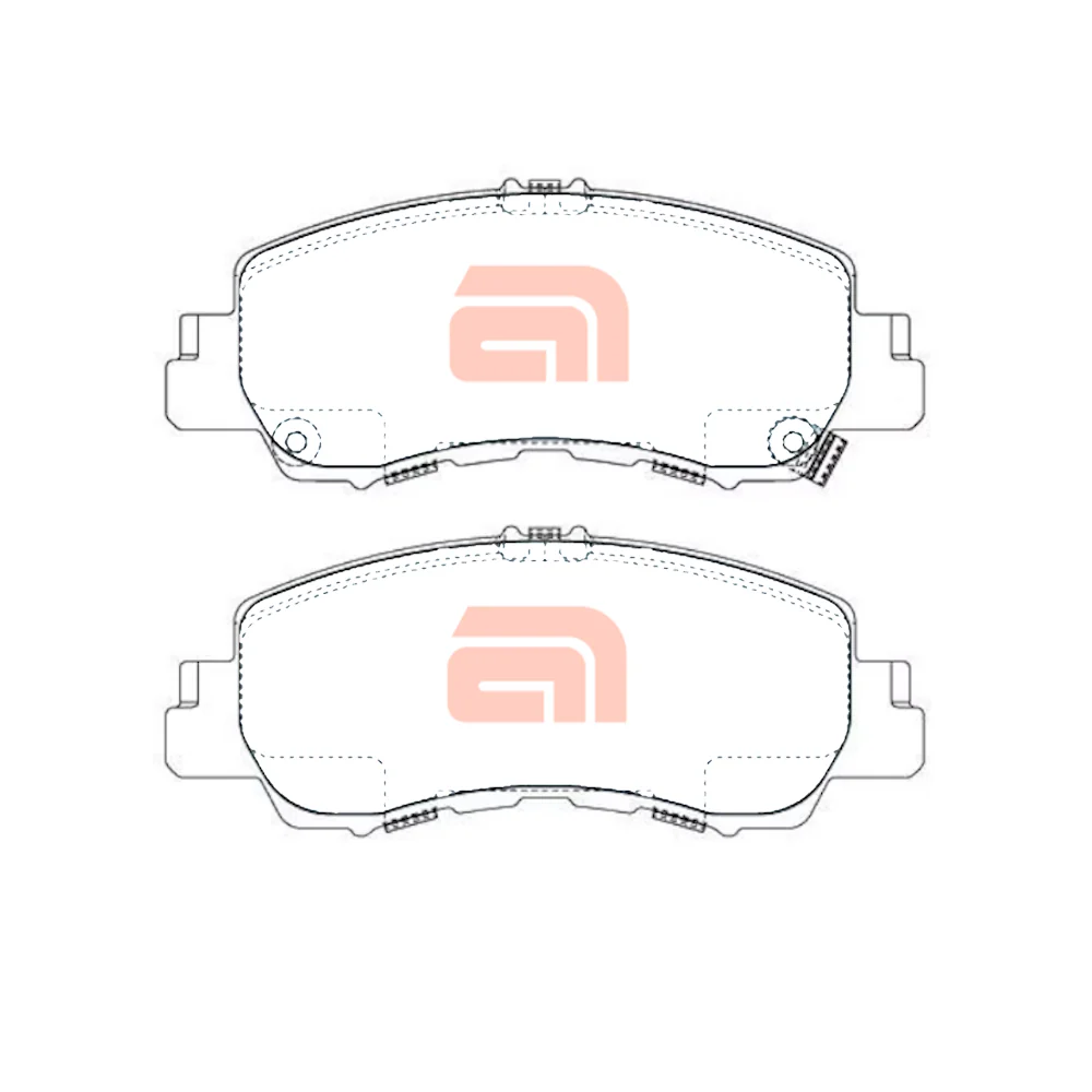 Front Brake Pads for Mitsubishi Eclipse Cross YA YB 1.5L 2.4L 2017~Onwards - Image 2