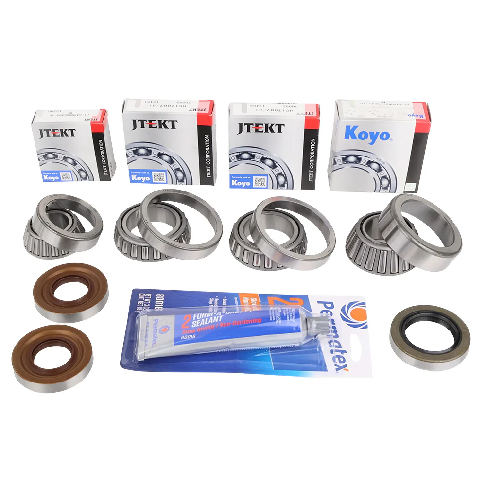 Front Diff Kit Seals & Bearing for Mitsubishi Triton MG MJ MK ME 4WD 4cyl 86-95