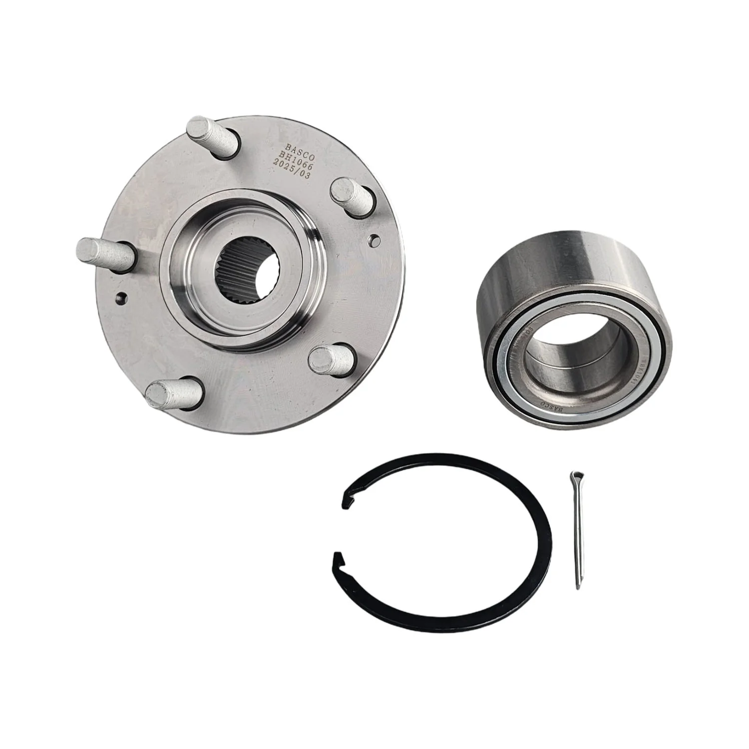 Front Wheel Bearing Hub For Hyundai Elantra HD, Kia Cerato TD Double Ring Hub - Image 2