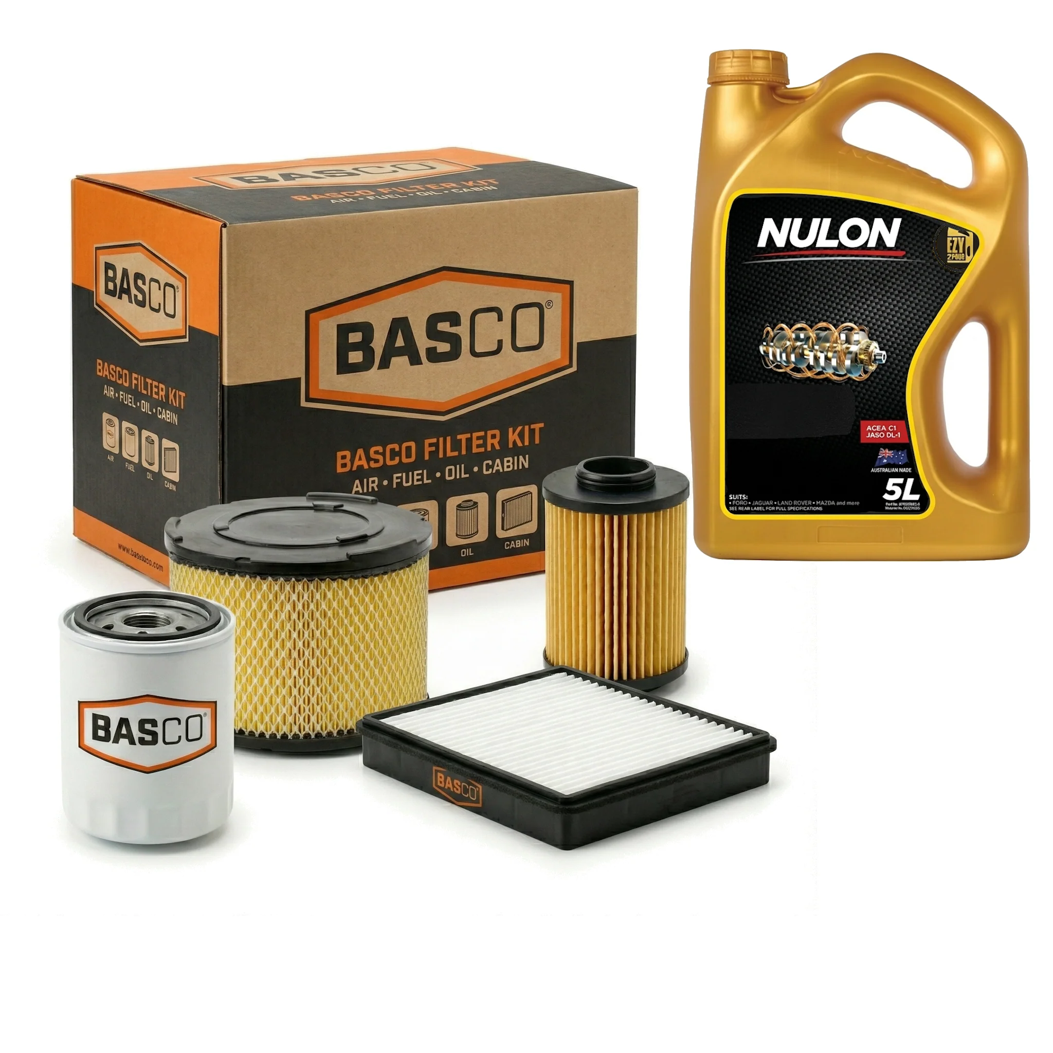 Oil Air Cabin Filter kit +Oil for Ford Focus LV 2.0L Petrol AODA 2009~2011