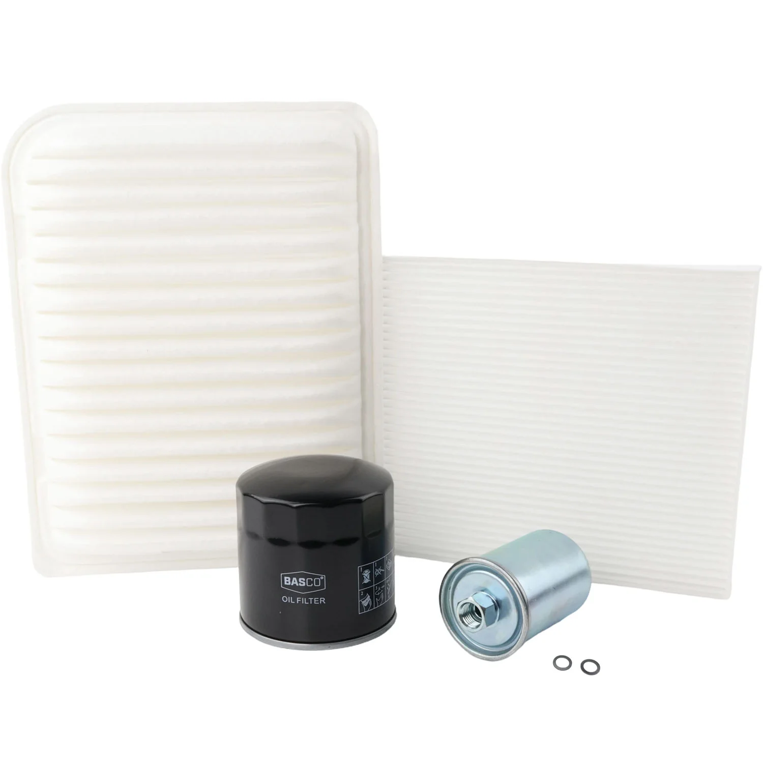 Oil Air Fuel Cabin Filter Kit for Ford Territory SY 4.0L Petrol BARRA190 05~08