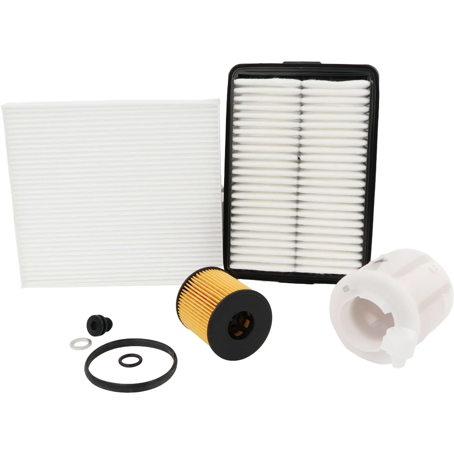Oil Air Fuel Cabin Filter kit for Hyundai Kona OS 2.0L Petrol G4NS 2020~2023