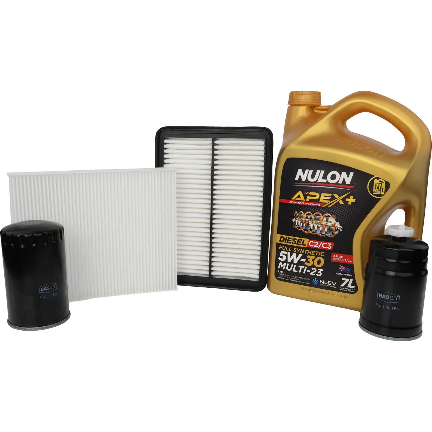 Oil Air Fuel Cabin Filter kit +Oil for Hyundai Santa Fe CM 2.2L Diesel D4HB 2009