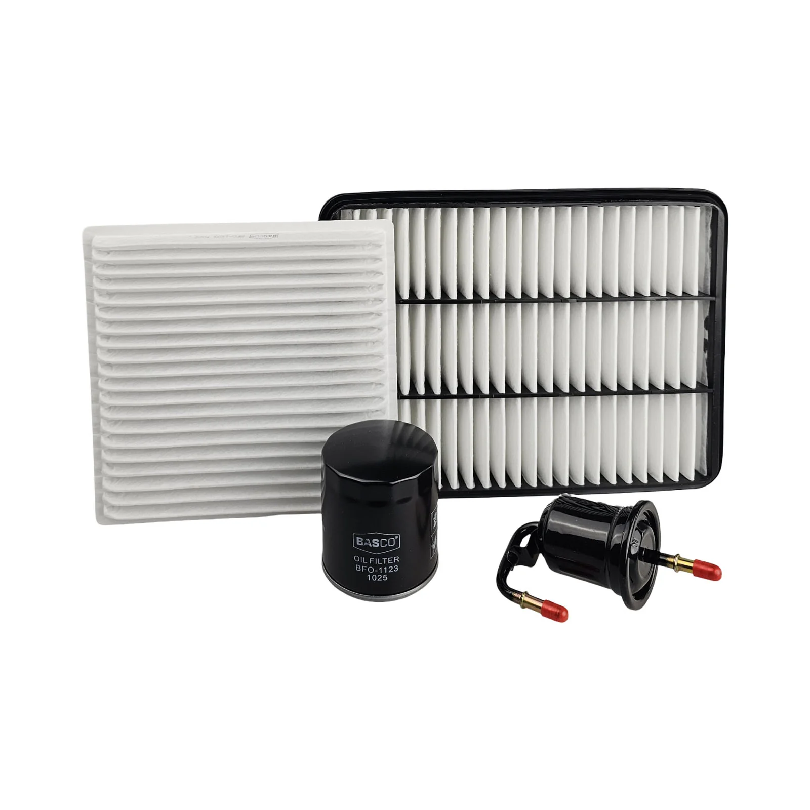 Oil Air Fuel Cabin Filter Kit for Toyota Landcruiser Prado 3.0L 1KDFTV Diesel - Image 2