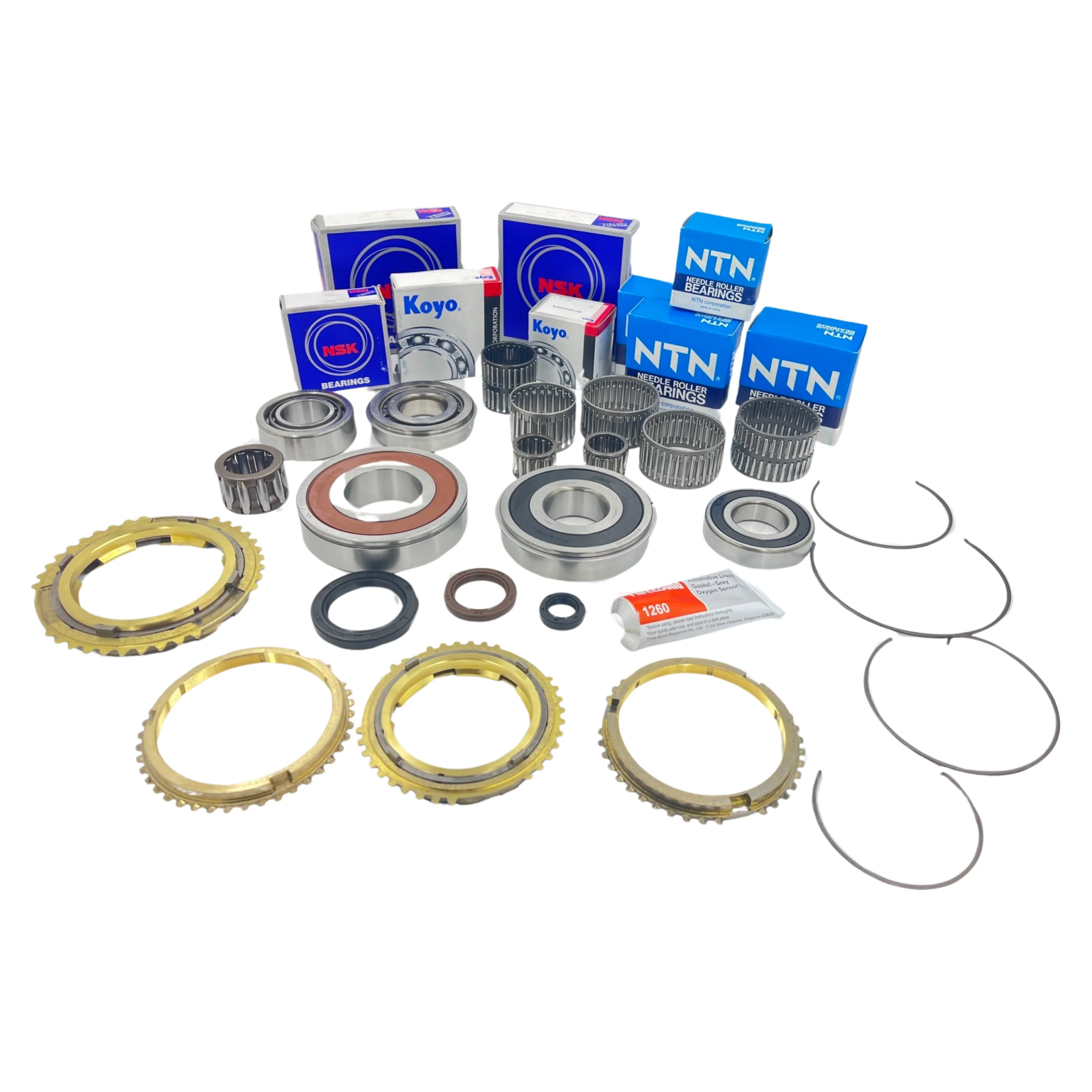 Gearbox Rebuild Kit with Syncros for Nissan Patrol GU Y61 TD42 ZD30 TB45 TB48