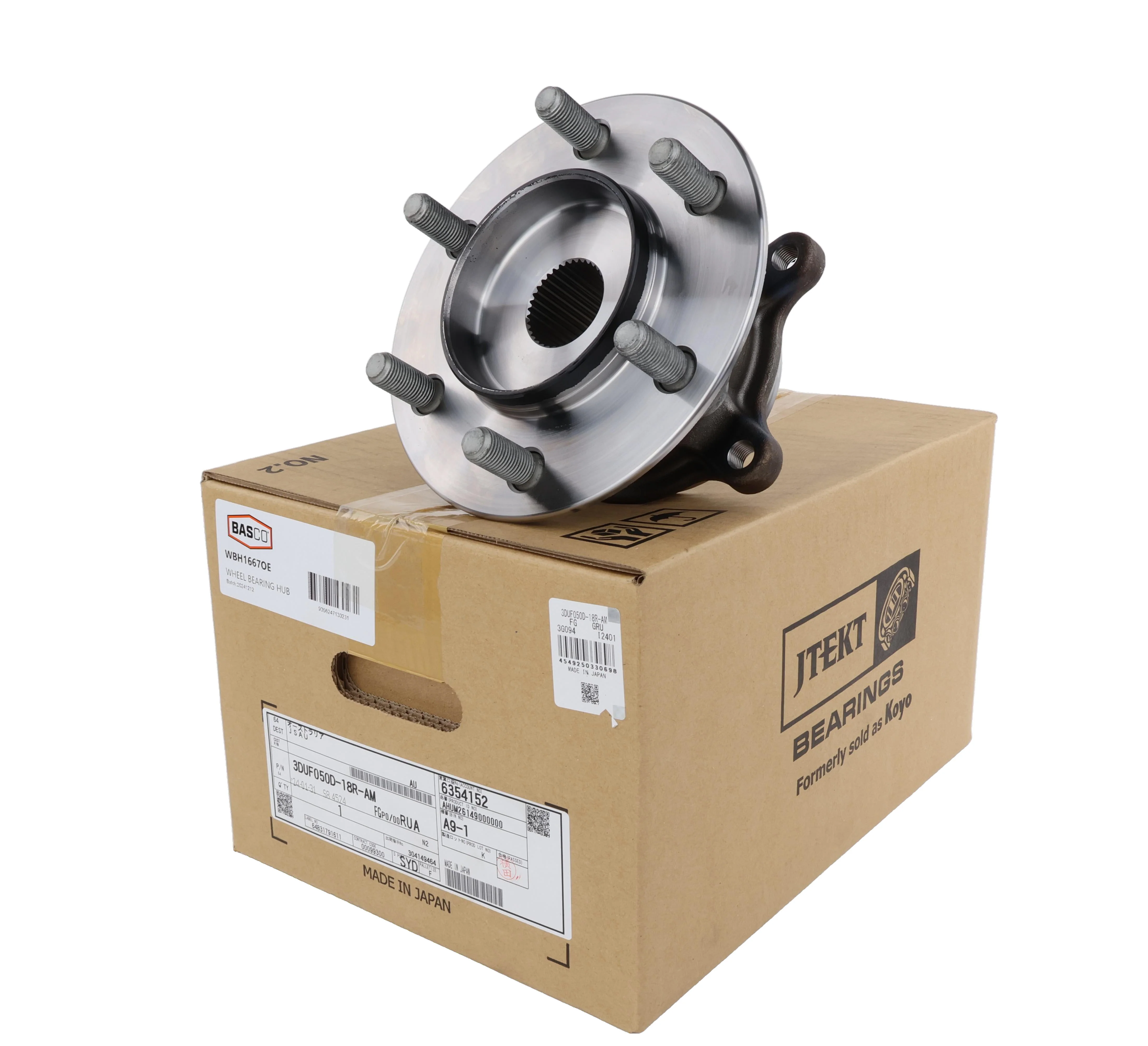Genuine KOYO Front Wheel Bearing Hub for Lexus LX500 FJA310, Toyota Landcruiser FJA300 3.3L 4WD  2021 On