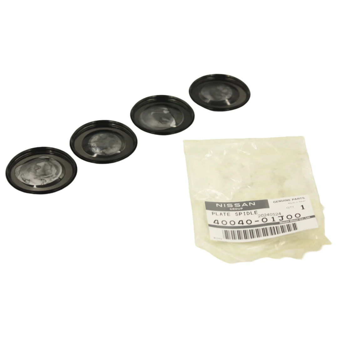 4 Genuine Nissan Patrol GQ Y60 GU Y61 Swivel Hub Grease Bearing Seal Cap Plates