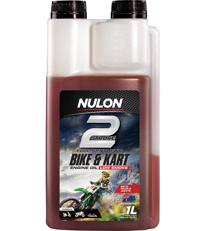 Nulon 2 Stroke Full Synthetic Bike and Kart Engine Oil  1 Litre - FS2ST-1