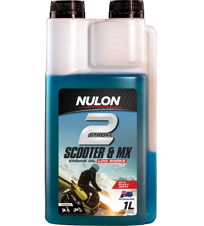 Nulon 2 Stroke Scooter & MX Engine Oil 1 Litre - MC2ST-1