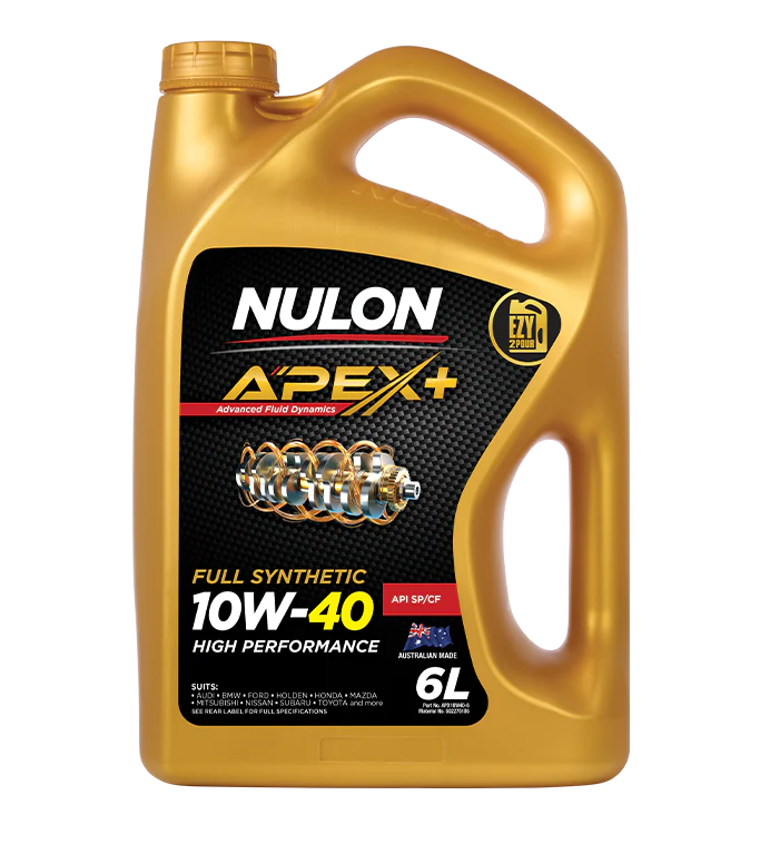 Nulon APEX+ 10W-40 HIGH PERFORMANCE 6 Litres - APX10W40-6