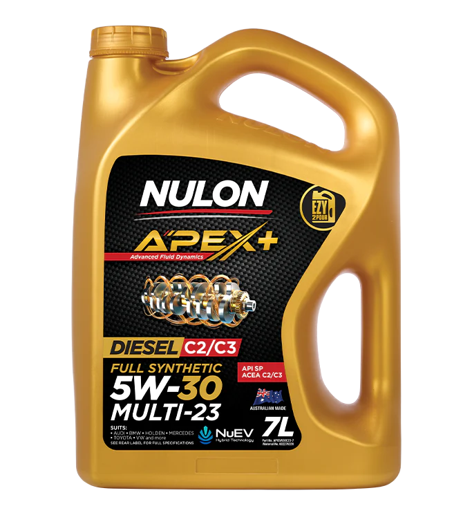 Nulon APEX+ 5W-30 MULTI-23 7 Litres - APX5W30C23-7