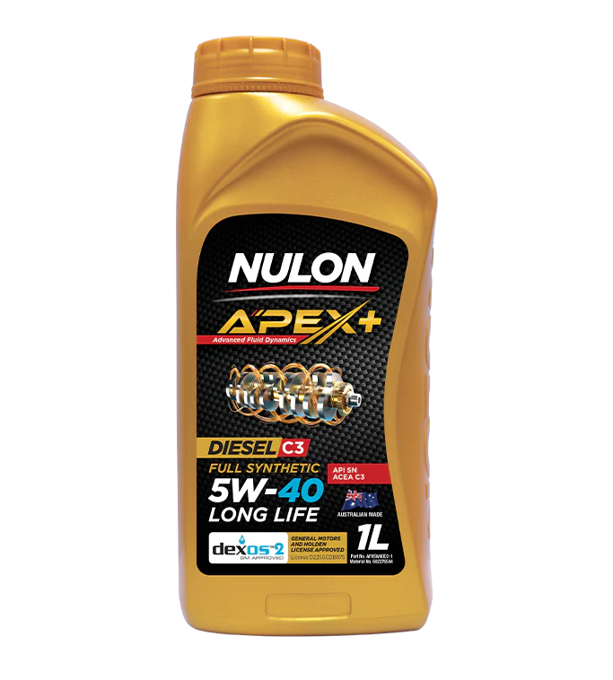 Nulon Apex+ 5W-40 Long Life 1 Litre - APX5W40D2-1