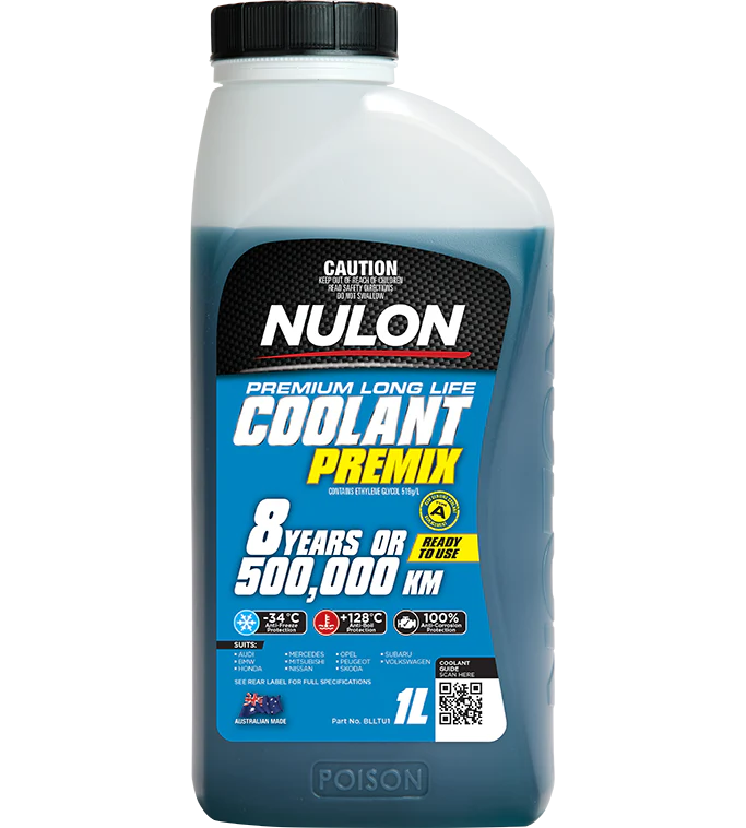 Nulon Blue Premium Long Life Coolant Premix 1 Litre - BLLTU1