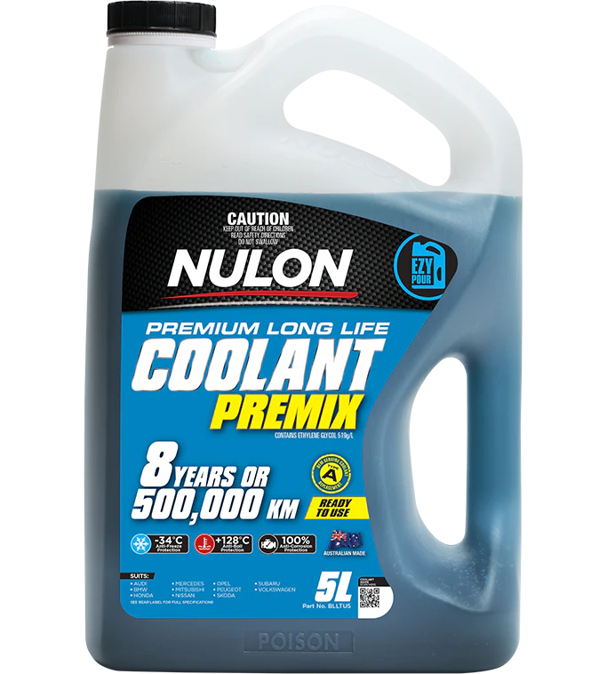 Nulon Blue Premium Long Life Coolant Premix 5 Litres - BLLTU5
