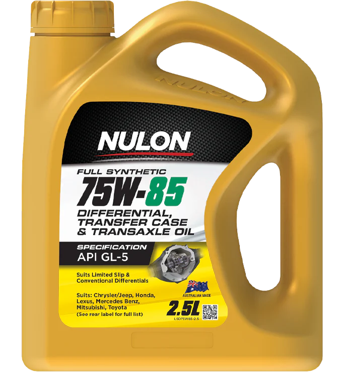 Nulon Full Synthetic 75W-85 Differential Transfer Case & Transaxle Oil 2.5 Litres - LSD75W85-2.5