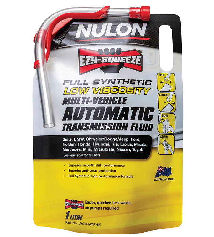 Nulon Full Synthetic Multi-Vehicle Automatic Transmission Fluid 1 Litre - LVSYNATF-1E