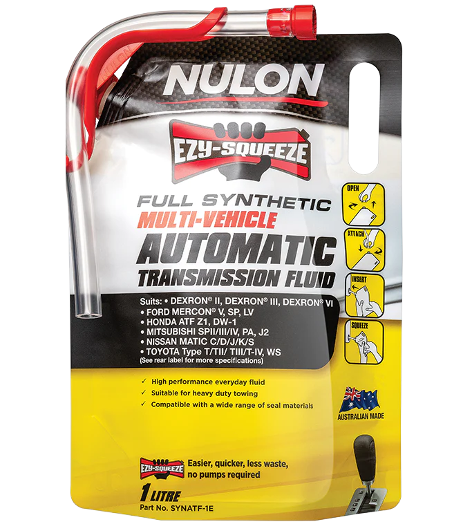 Nulon Full Synthetic Multi Vehicle Automatic Transmission Fluid 1 Litre - SYNATF-1E