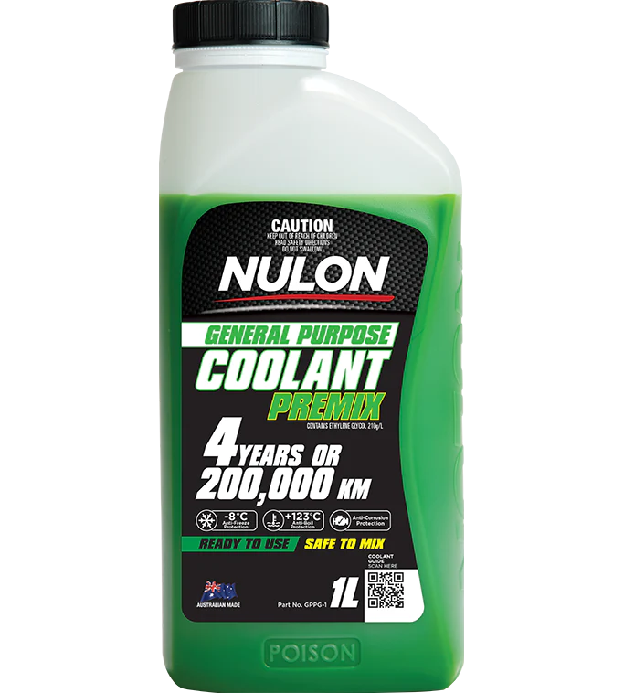Nulon Green General Purpose Coolant Premix 1 Litre - GPPG-1