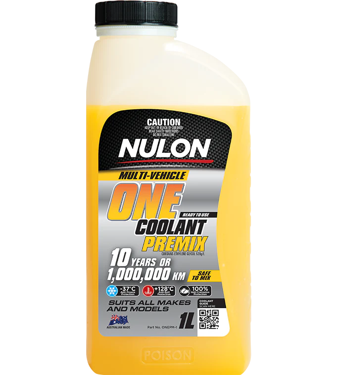 Nulon Multi-Vehicle ONE Coolant Premix  1 Litre - ONEPM-1