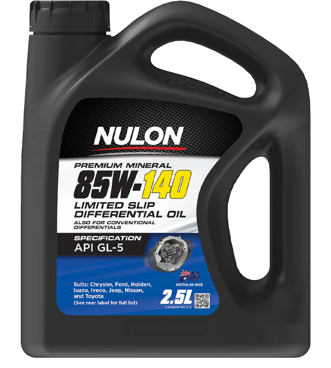 Nulon Premium Mineral 85W-140 Limited Slip Differential Oil 2.5 Litres - LSD85W140-2.5
