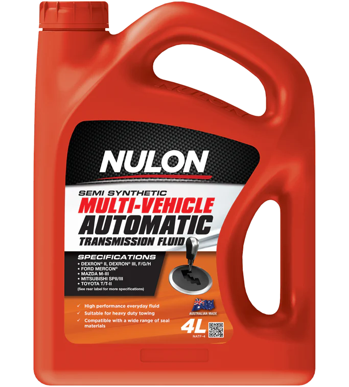 Nulon Semi Synthetic Multi-Vehicle Automatic Transmission Fluid 4 Litres - NATF-4